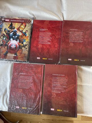 Marvel Grandes Batallas 01 (hc) Civil War Parte...