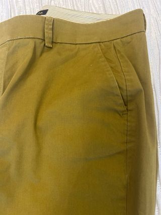 Pantalón Massimo Dutti verde oliva