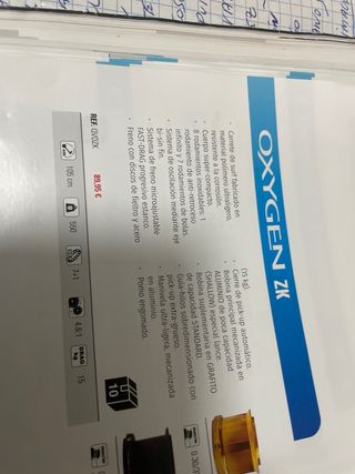 Carrete Vercelli Oxygen ZK.