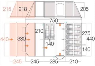 Tienda Vango Illusion TC 800XL