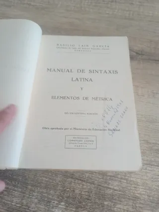 MANUAL DE SINTAXIS LATINA