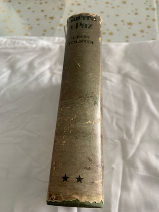 Libro Guerra y Paz