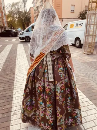 Traje de Fallera Seda