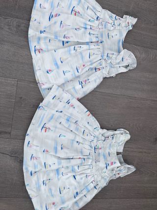 Vestidos Lola Palacios (6 m) mellizas/gemelas