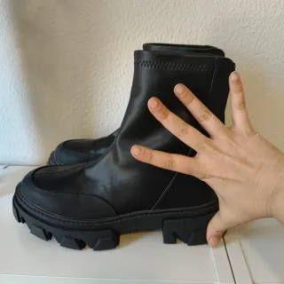 Botas negras plataforma