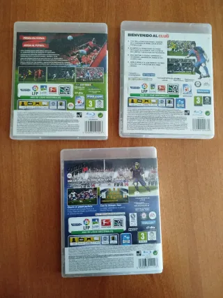 Lote 3 FIFA PS3 Pal España