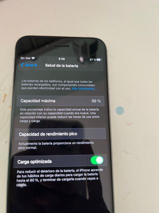 iPhone 6S Apple Plata/Gris Espacial