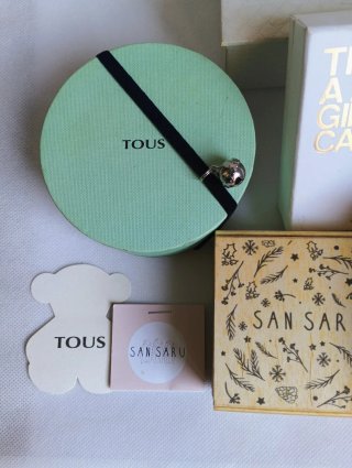LOTAZO cajas de joyería de marca Zara Tous Sansaru