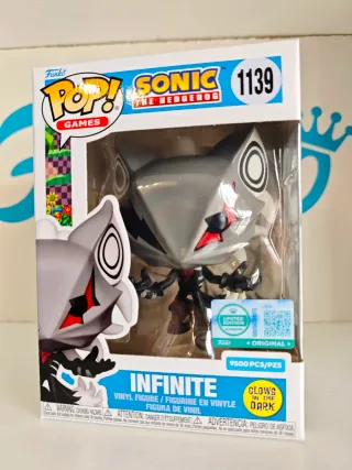 Funko Pop! Sonic Infinite #1139 Glows in the Dark
