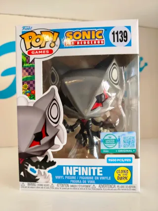 Funko Pop! Sonic Infinite #1139 Glows in the Dark