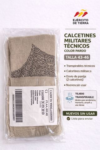 Calcetines Militares Técnicos Ejército Tierra