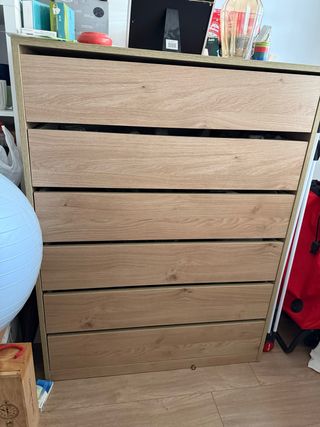 Mueble zapatero 6 bandejas extraíbles melamina