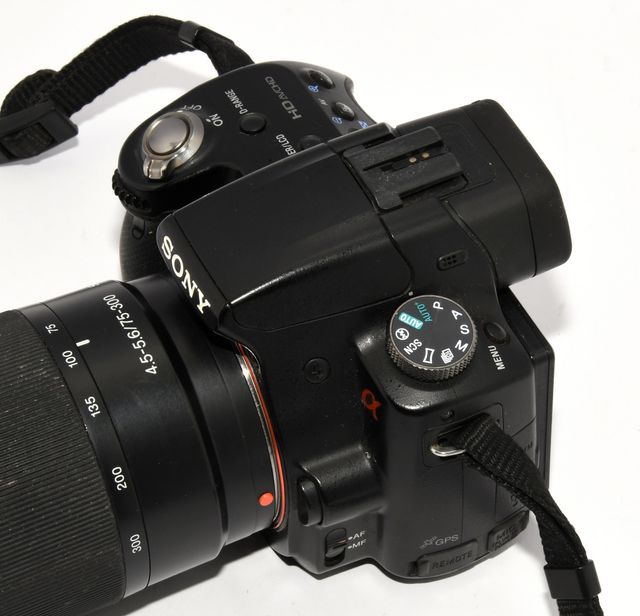 SONY ALPHA 55 75-300 + 18-55MM