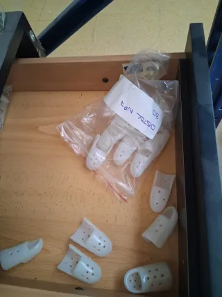 férulas de stack dedo