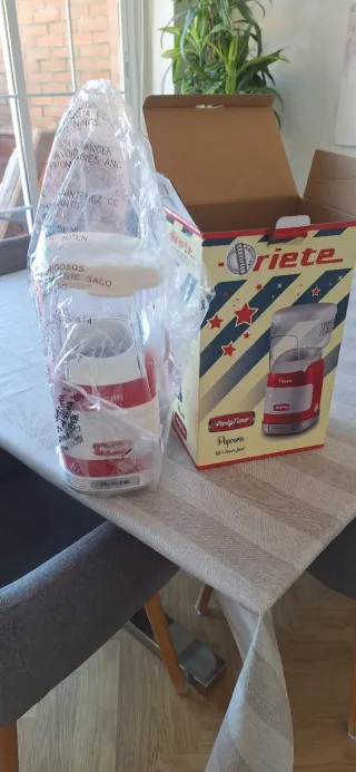 Máquina de palomitas Ariete Roja