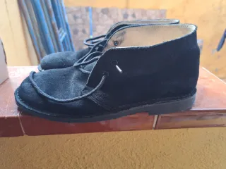 Botas de ante negras