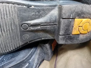 Stivali da equitazione neri in pelle con custodia