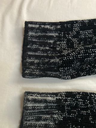 Acne Studios Maglione Girocollo Nero Grigio