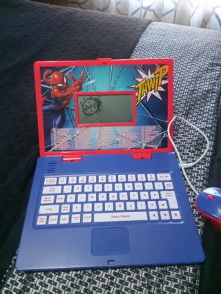 Ordenador Spiderman Lexibook para niños