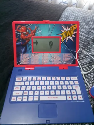 Ordenador Spiderman Lexibook para niños