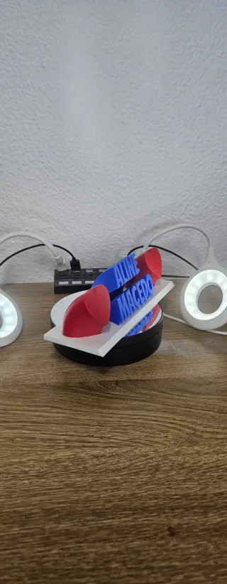 Placas personalizada. 3D.