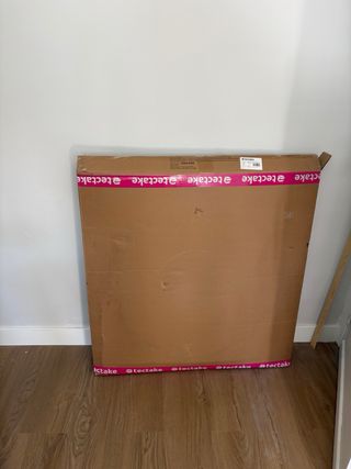 Mesa de centro tectake sin montar