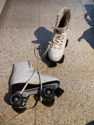 Patines Tijuana 4 Ruedas Blancos