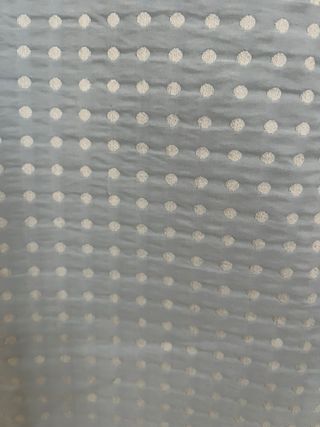 Vestido niña azul topos blancos 24 meses