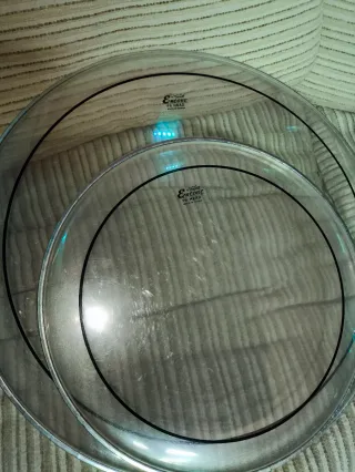 Parches batería(Evans EMAD20, Remo Encore PS13&18)