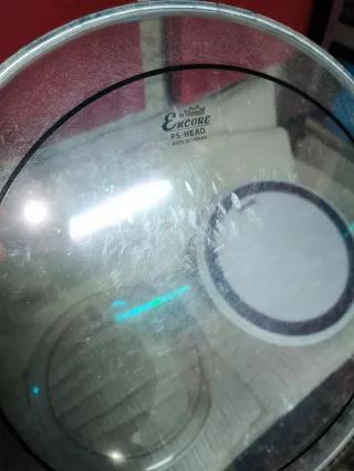 Parches batería(Evans EMAD20, Remo Encore PS13&18)