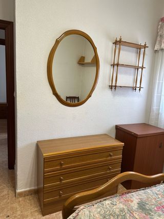 Dormitorio completo madera