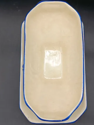 Salsera Cartuja de Sevilla con plato