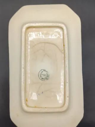 Salsera Cartuja de Sevilla con plato