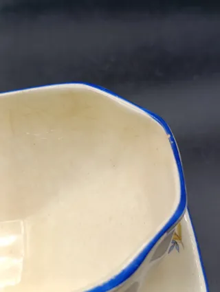 Salsera Cartuja de Sevilla con plato