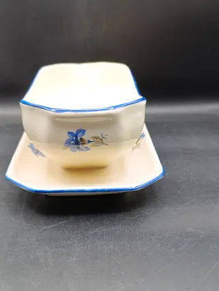 Salsera Cartuja de Sevilla con plato