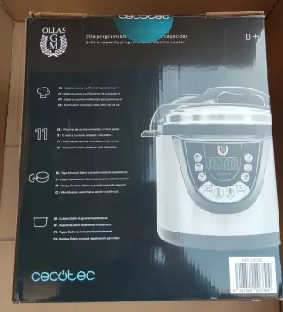 Olla Eléctrica Presión Cecotec 6L