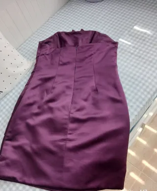 Vestido de fiesta morado