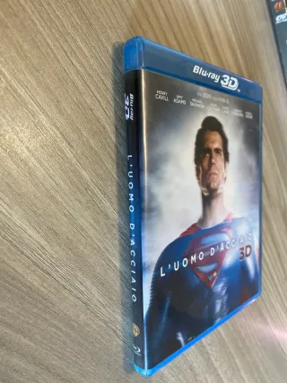 Blu-ray 3D L'Uomo D'Acciaio Superman