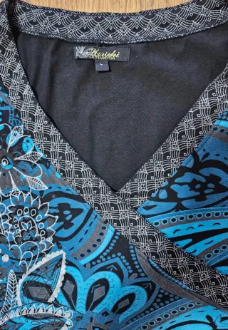 Vestido corto Koroshi estampado Talla L