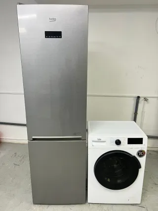 Nevera y lavadora secadora con garantía transporte