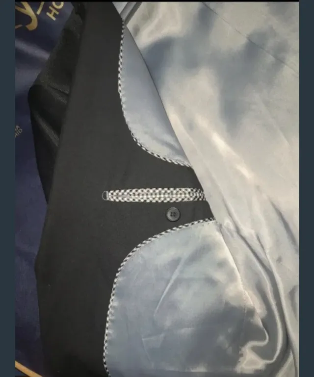 Traje de caballero talla 46 gris