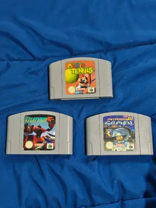 Juegos Nintendo 64: Mario Tennis, Lylat Wars, Jet