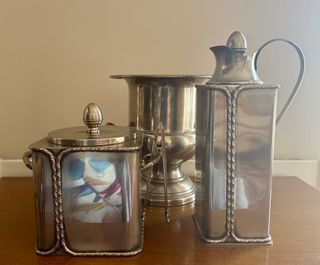 Set Coctelería Vintage Alpaca - 8 Piezas