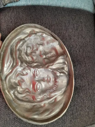 Busto in piombo Egra