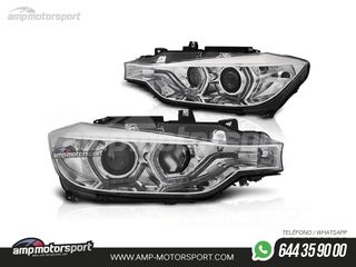FAROS DELANTEROS OJOS DE ANGEL LED DRL PARA BMW SERIE 3 F30 / F31 / BERLINA / TOURING