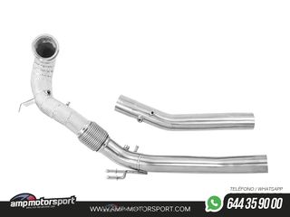 DOWNPIPE ALPHA COMPETITION PARA VW GOLF 8 R / AUDI S3 8Y 2020- - ANTITÉRMICO