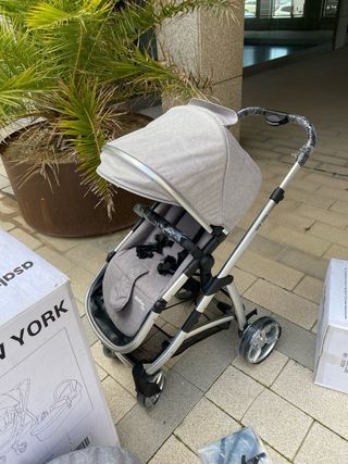 Carrito de bebé Asalvo Trio New York como nuevo