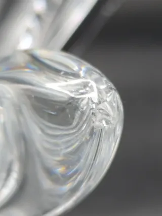 Centro de mesa cristal francés Daum