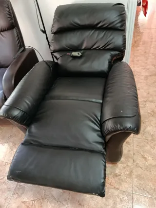 Sillón Eléctrico Reclinable Negro