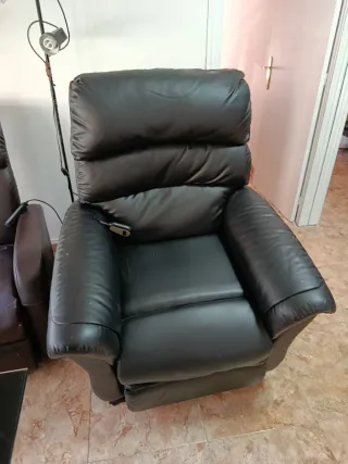 Sillón Eléctrico Reclinable Negro
